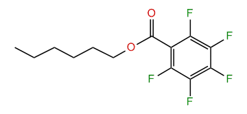 Hexyl 2,3,4,5,6-pentafluorobenzoate